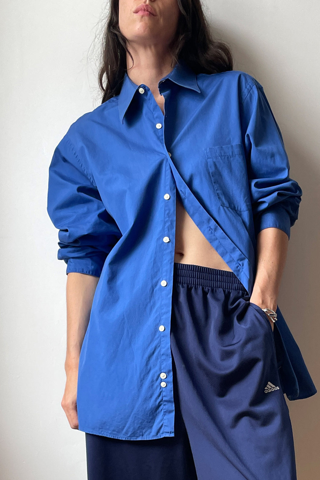 Klein Blue DKNY Shirt - L